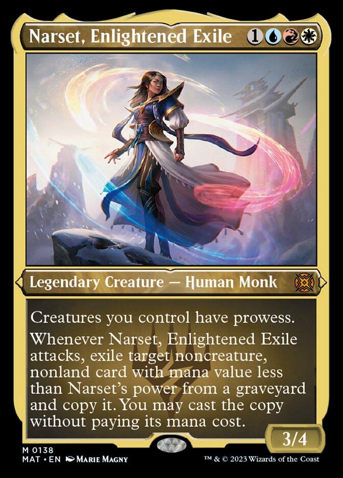 Narset, Enlightened Exile (Foil Etched) [March of the Machine: The Aftermath] - Trinity Hobby