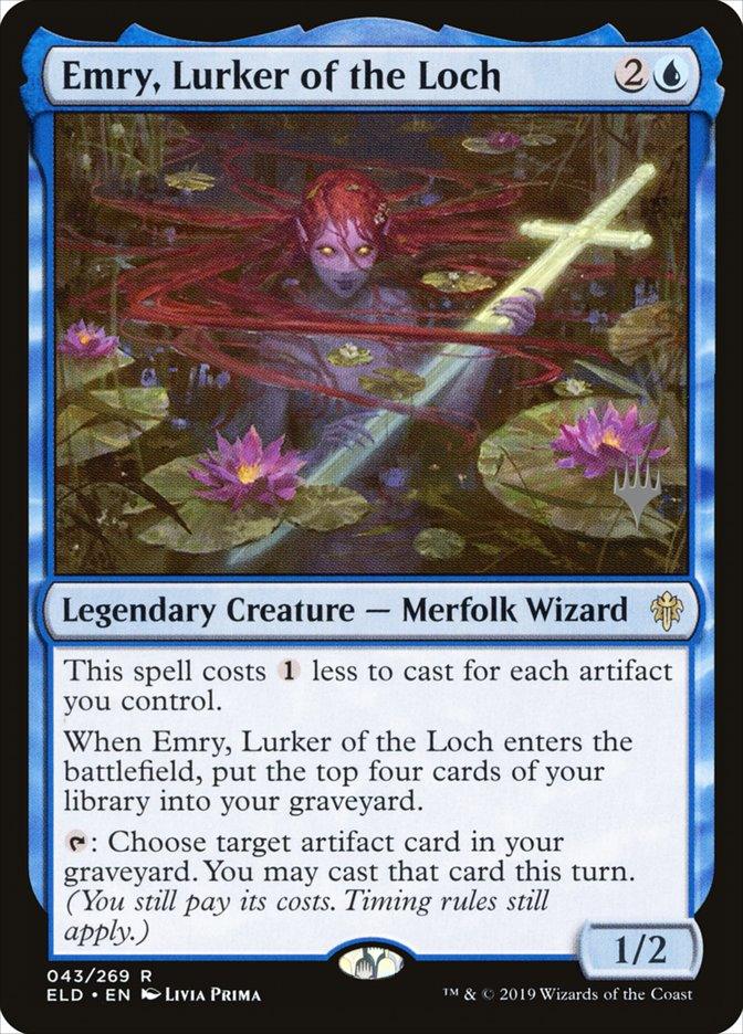Emry, Lurker of the Loch (Promo Pack) [Throne of Eldraine Promos] - Trinity Hobby