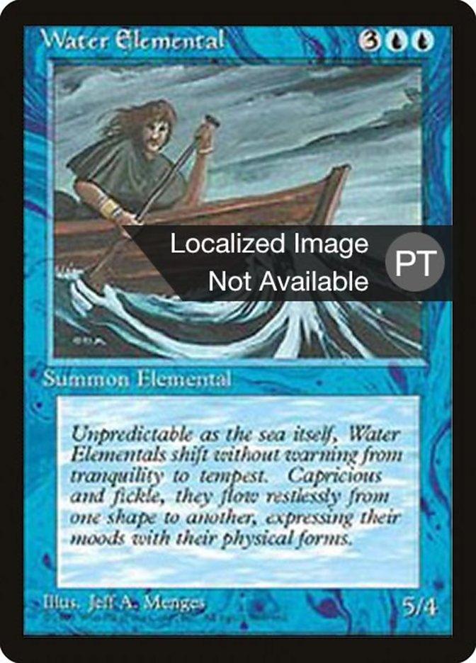 Water Elemental [Fourth Edition (Foreign Black Border)] - Trinity Hobby