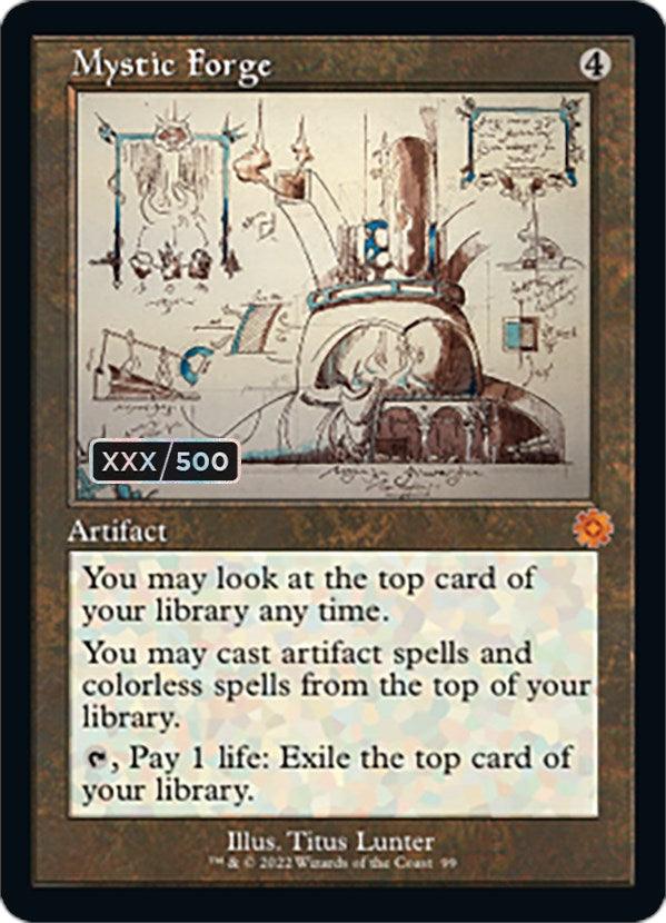 Mystic Forge (Retro Schematic) (Serialized) [The Brothers' War Retro Artifacts] - Trinity Hobby