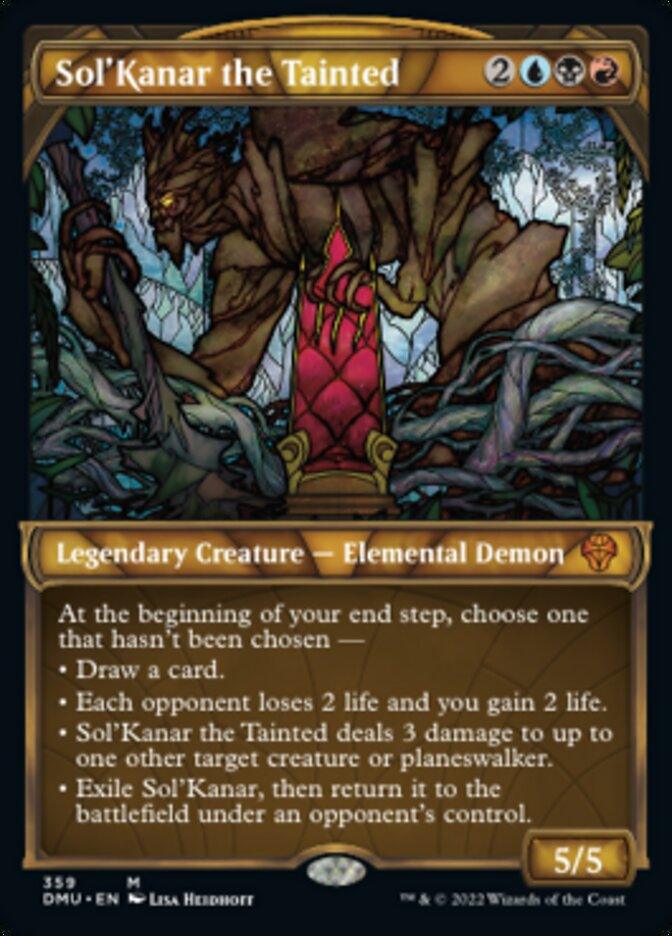Sol'Kanar the Tainted (Showcase Textured) [Dominaria United] - Trinity Hobby