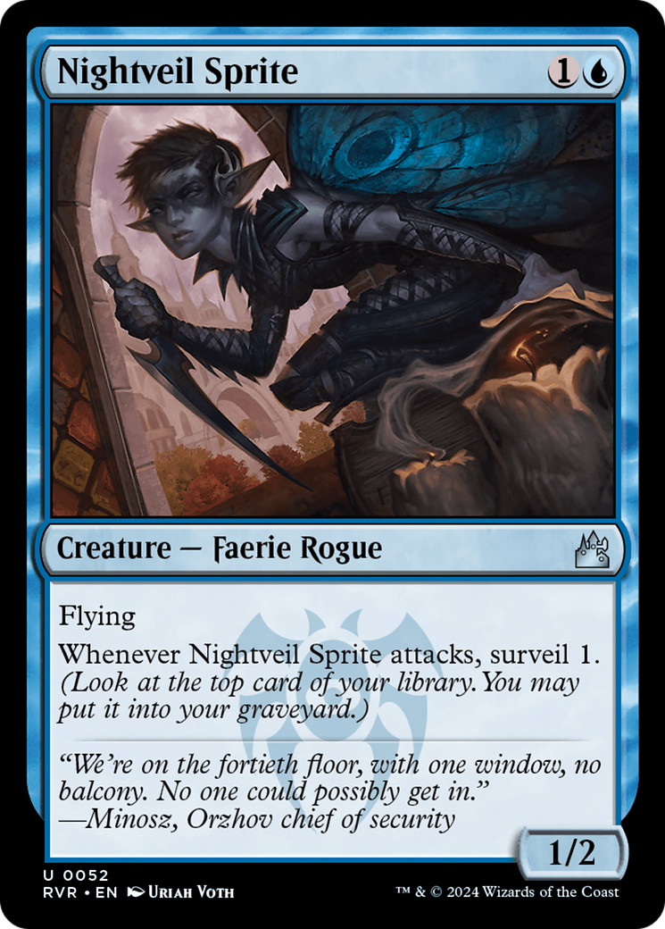 Nightveil Sprite [Ravnica Remastered] - Trinity Hobby