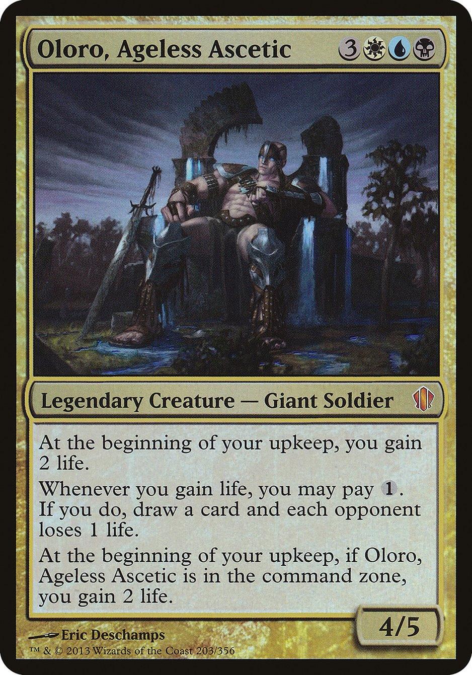Oloro, Ageless Ascetic (Oversized) [Commander 2013 Oversized] - Trinity Hobby