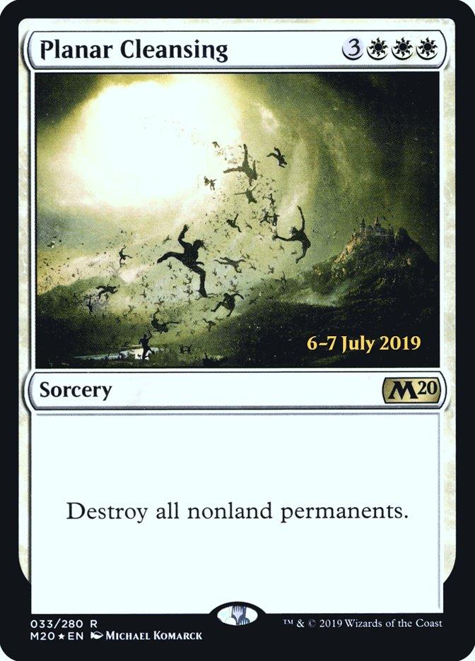 Planar Cleansing [Core Set 2020 Prerelease Promos] - Trinity Hobby