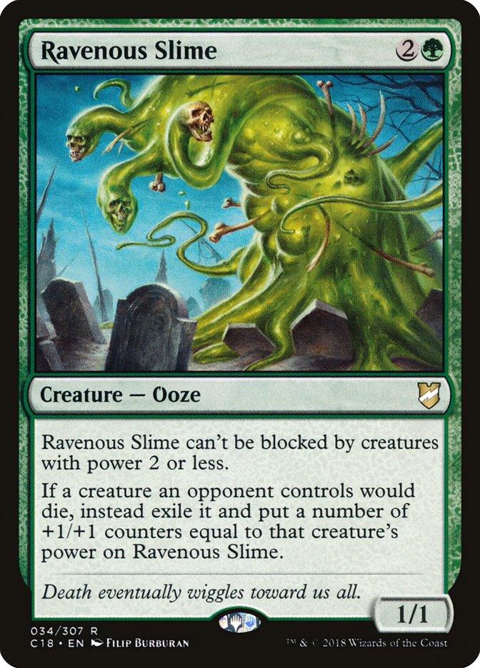 Ravenous Slime [Commander 2018] - Trinity Hobby