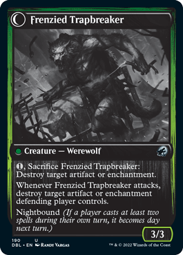 Outland Liberator // Frenzied Trapbreaker [Innistrad: Double Feature] - Trinity Hobby