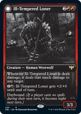 Ill-Tempered Loner // Howlpack Avenger [Innistrad: Double Feature] - Trinity Hobby