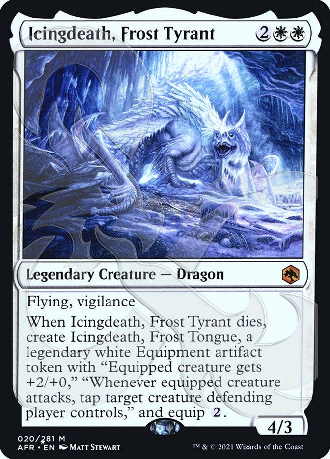 Icingdeath, Frost Tyrant (Ampersand Promo) [Dungeons & Dragons: Adventures in the Forgotten Realms Promos] - Trinity Hobby