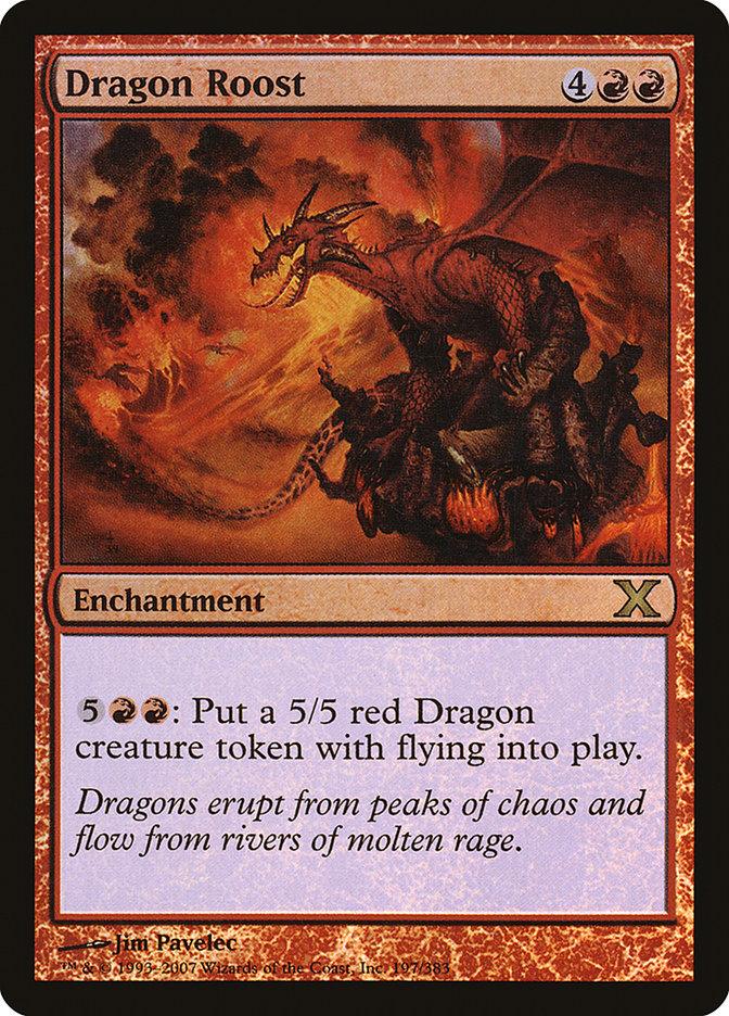 Dragon Roost (Premium Foil) [Tenth Edition] - Trinity Hobby