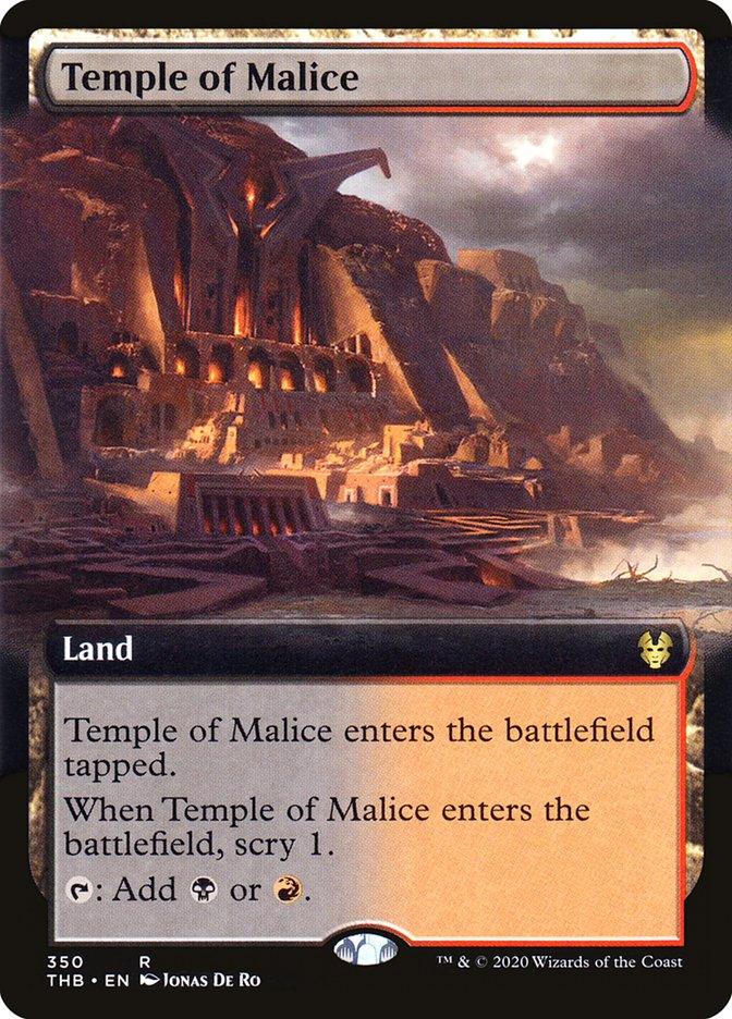 Temple of Malice (Extended Art) [Theros Beyond Death] - Trinity Hobby