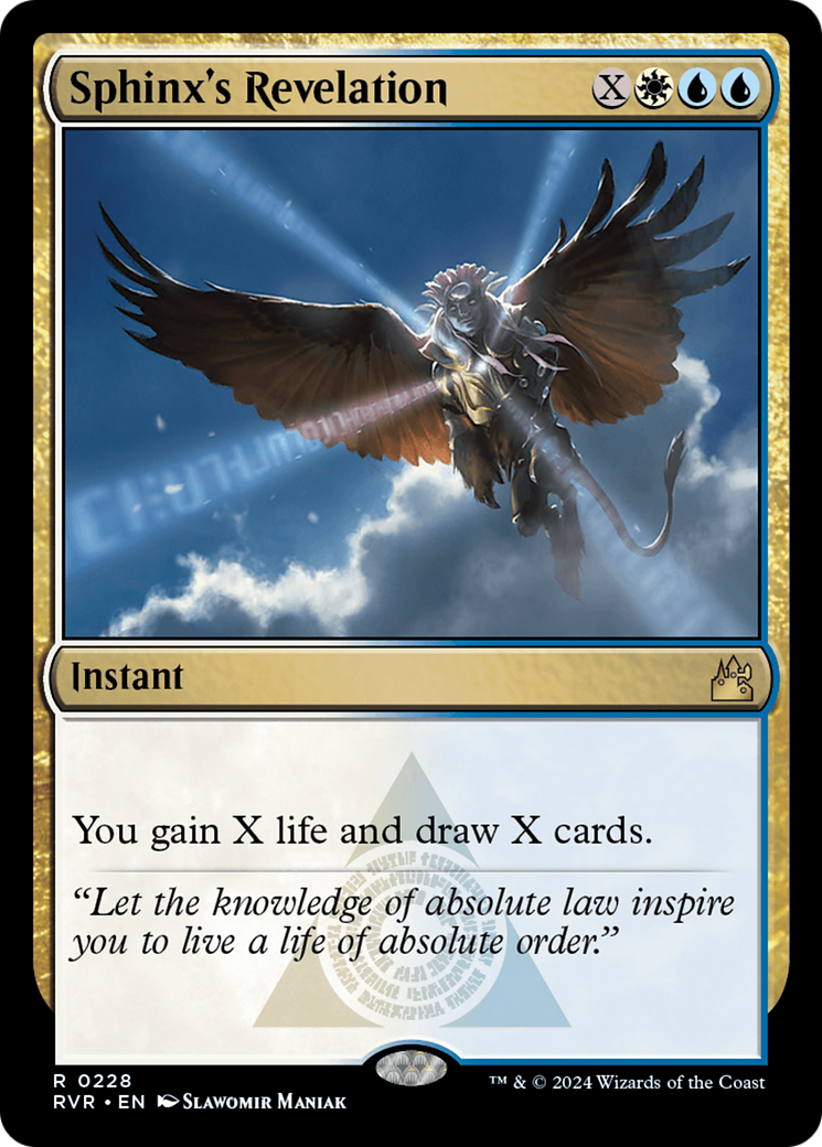 Sphinx's Revelation [Ravnica Remastered] - Trinity Hobby