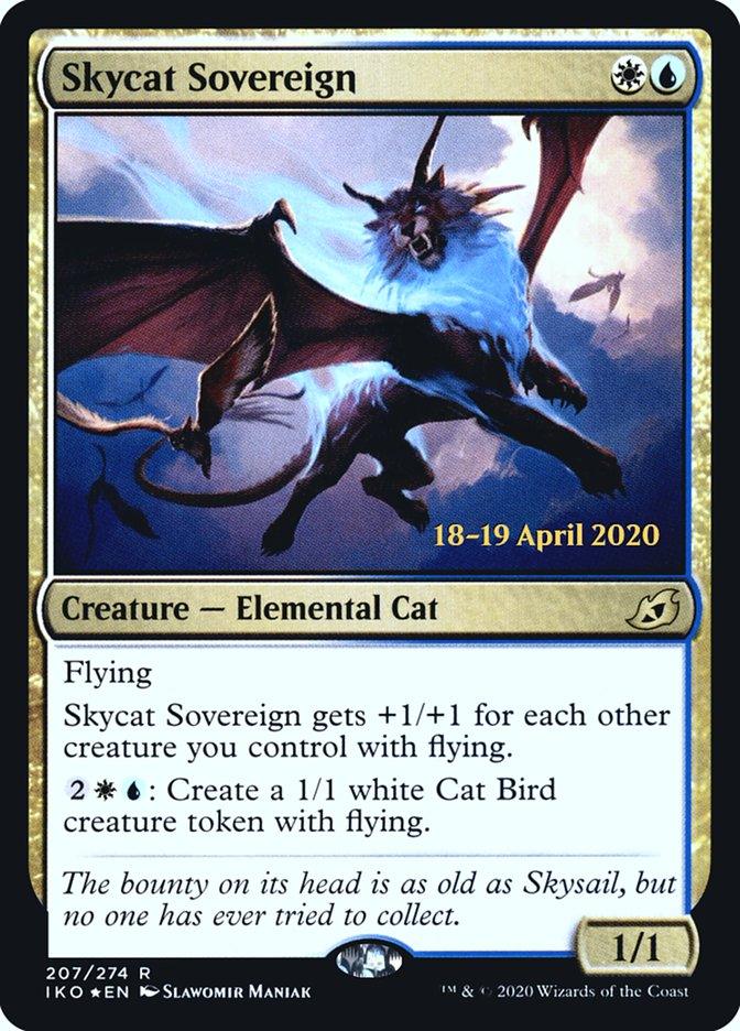 Skycat Sovereign [Ikoria: Lair of Behemoths Prerelease Promos] - Trinity Hobby