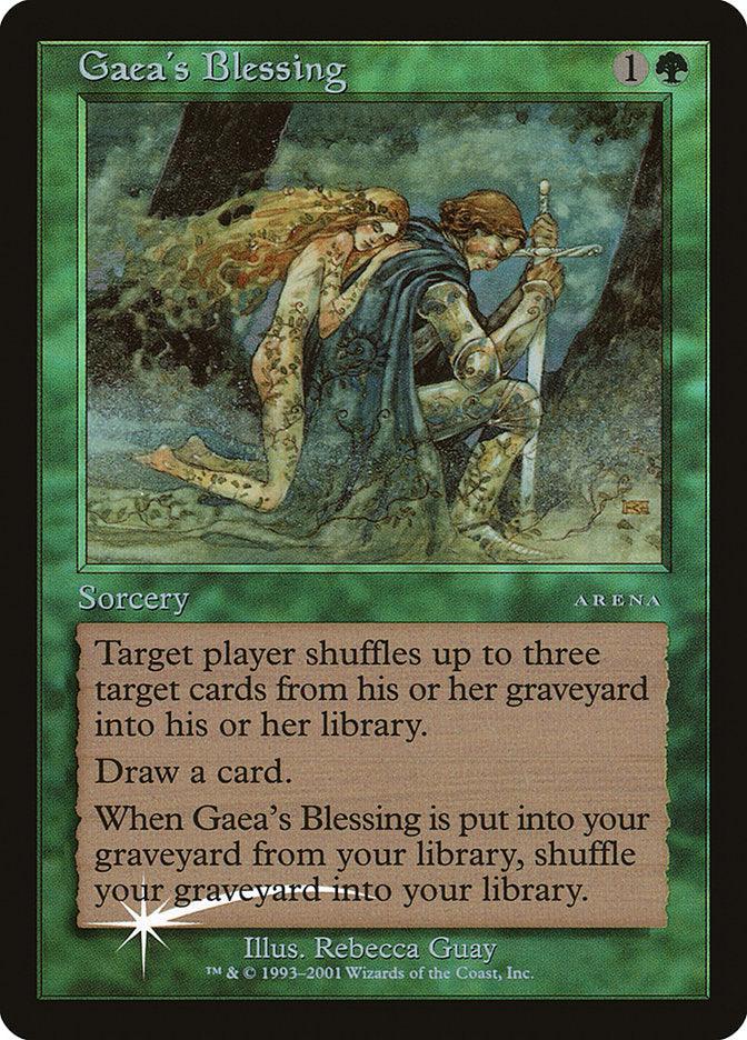Gaea's Blessing [Arena League 2001] - Trinity Hobby
