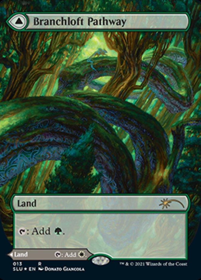 Branchloft Pathway // Boulderloft Pathway (Borderless) [Secret Lair: Ultimate Edition 2] - Trinity Hobby