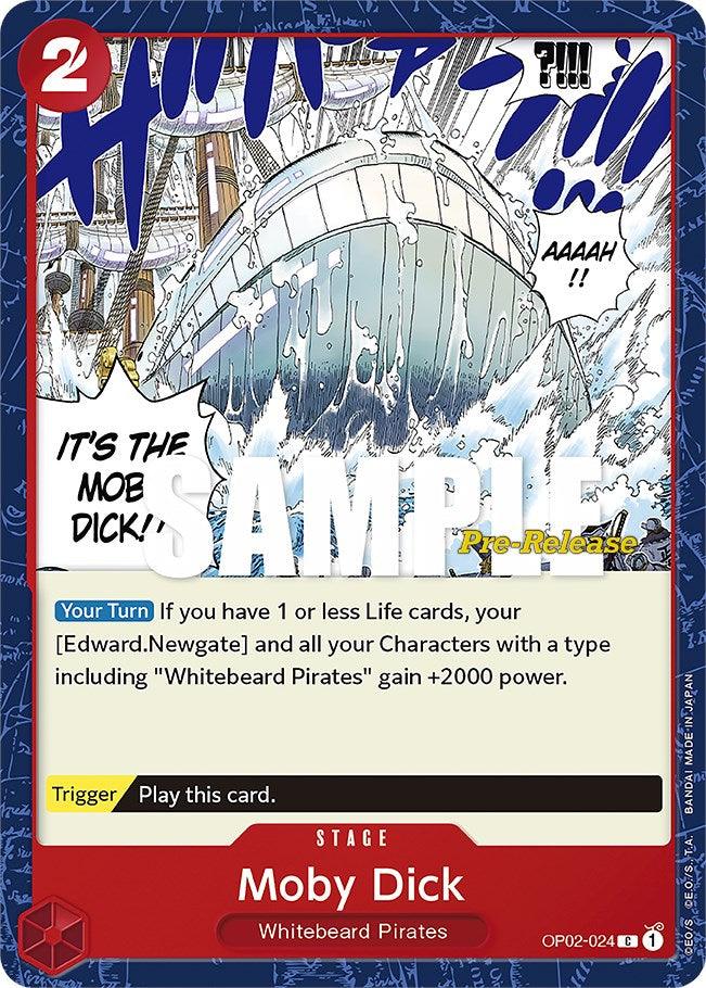 Moby Dick [Paramount War Pre-Release Cards] - Trinity Hobby