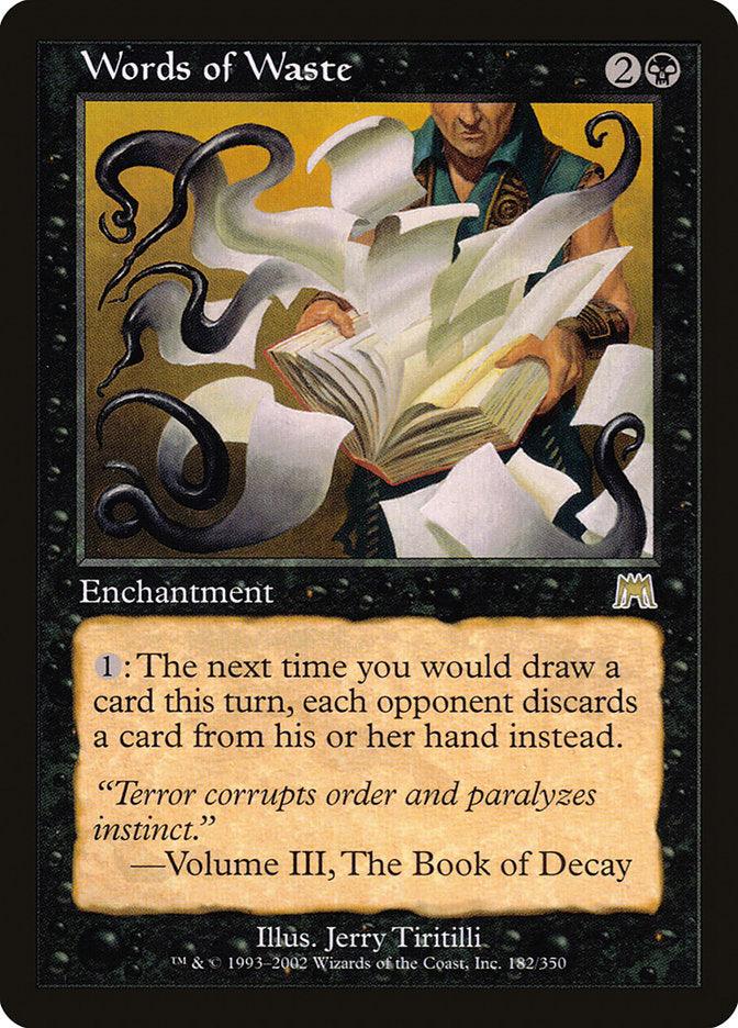Words of Waste [Onslaught] - Trinity Hobby
