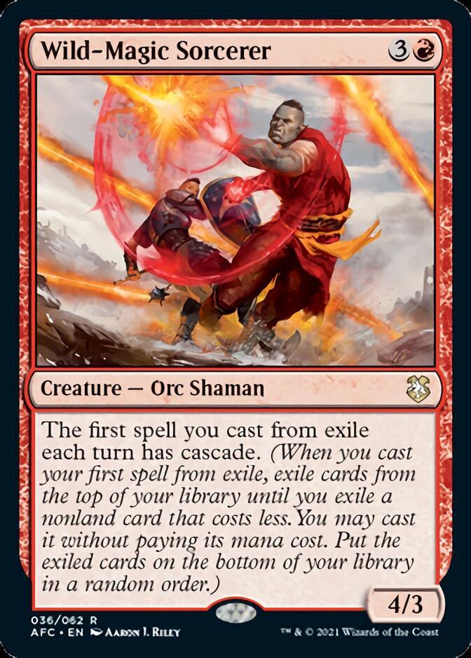 Wild-Magic Sorcerer [Dungeons & Dragons: Adventures in the Forgotten Realms Commander] - Trinity Hobby