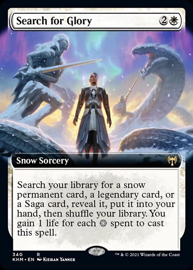 Search for Glory (Extended Art) [Kaldheim] - Trinity Hobby
