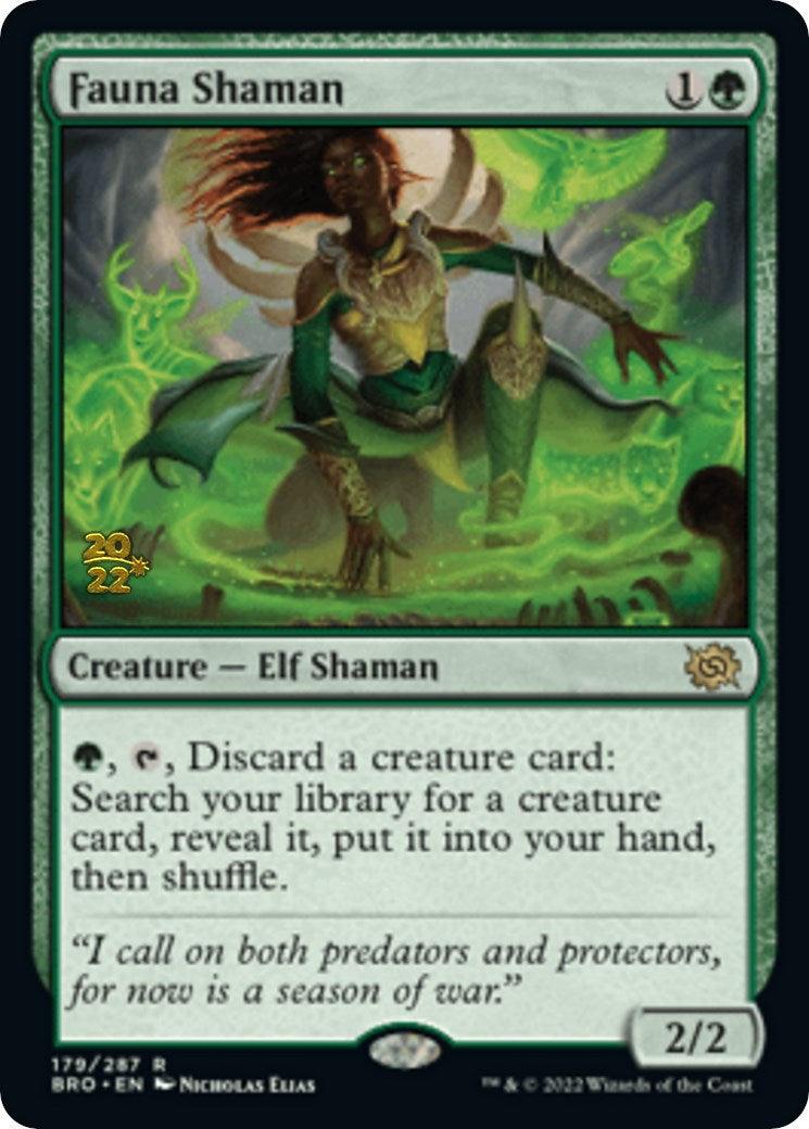 Fauna Shaman [The Brothers' War Prerelease Promos] - Trinity Hobby