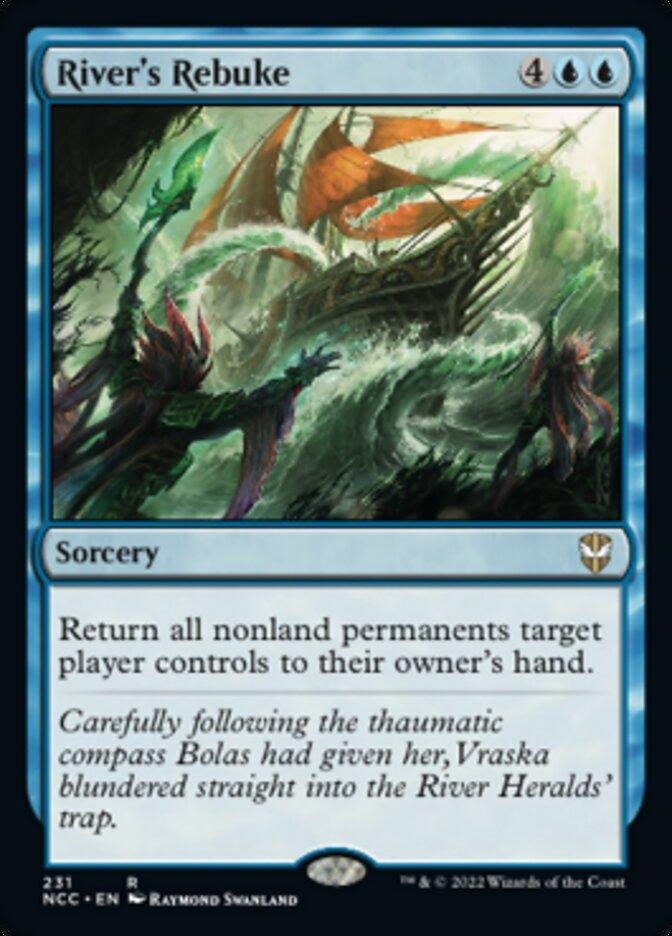 River's Rebuke [Streets of New Capenna Commander] - Trinity Hobby