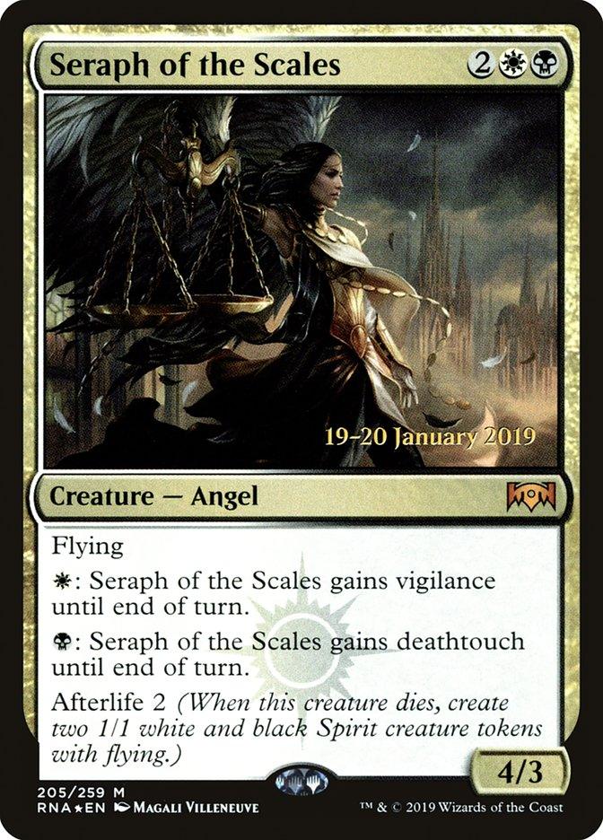 Seraph of the Scales [Ravnica Allegiance Prerelease Promos] - Trinity Hobby