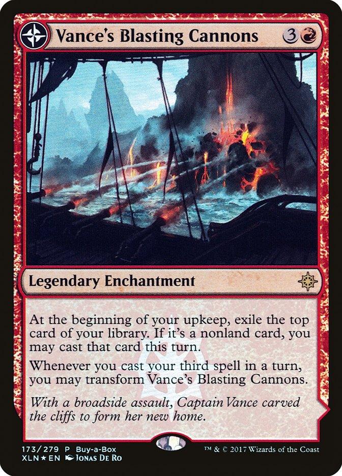 Vance's Blasting Cannons // Spitfire Bastion (Buy-A-Box) [Ixalan Treasure Chest] - Trinity Hobby