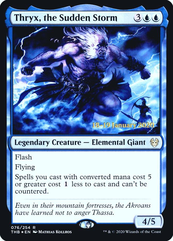 Thryx, the Sudden Storm [Theros Beyond Death Prerelease Promos] - Trinity Hobby