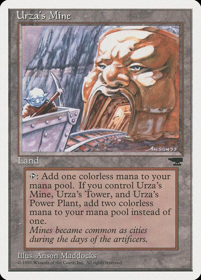 Urza's Mine (Mine Cart Entering Mouth) [Chronicles] - Trinity Hobby