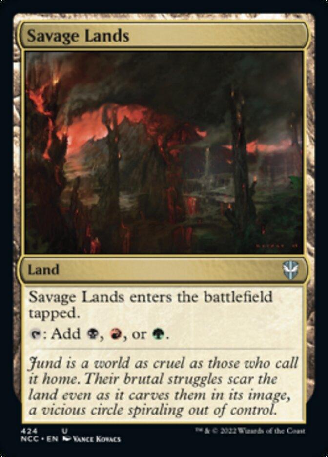 Savage Lands [Streets of New Capenna Commander] - Trinity Hobby