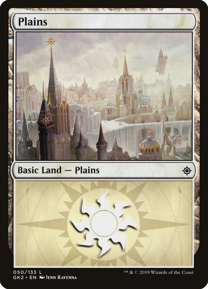 Plains (50) [Ravnica Allegiance Guild Kit] - Trinity Hobby