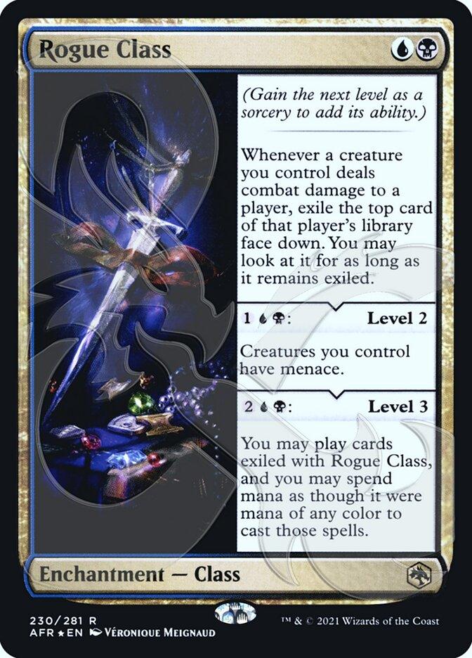 Rogue Class (Ampersand Promo) [Dungeons & Dragons: Adventures in the Forgotten Realms Promos] - Trinity Hobby