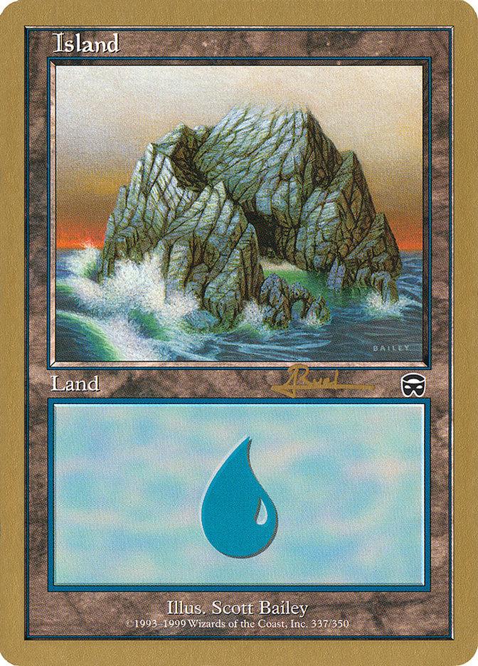 Island (ar337) (Antoine Ruel) [World Championship Decks 2001] - Trinity Hobby