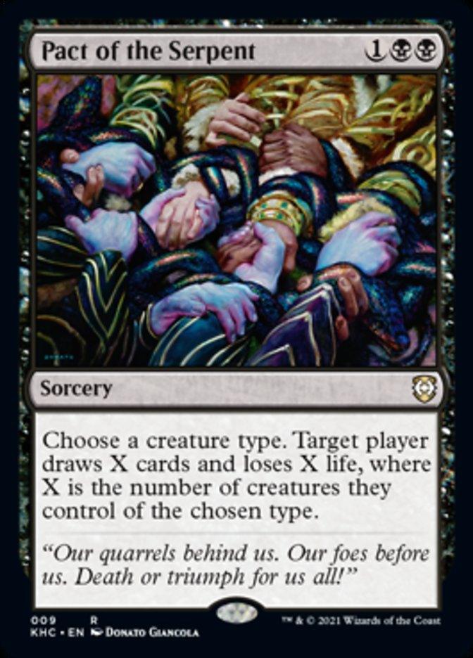 Pact of the Serpent [Kaldheim Commander] - Trinity Hobby