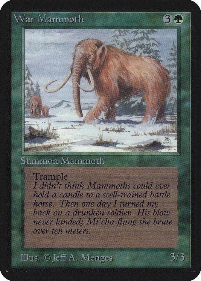 War Mammoth [Alpha Edition] - Trinity Hobby