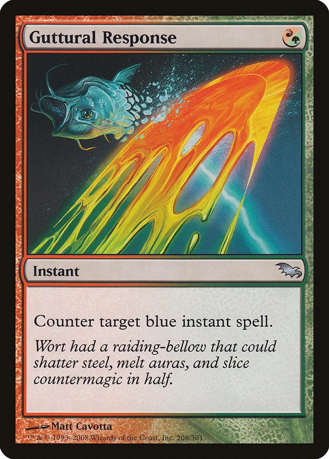 Guttural Response [Shadowmoor] - Trinity Hobby