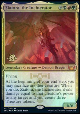 Ziatora, the Incinerator [Streets of New Capenna Prerelease Promos] - Trinity Hobby