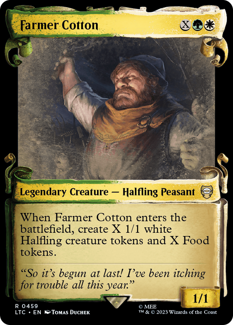Farmer Cotton [The Lord of the Rings: Tales of Middle-Earth Commander Showcase Scrolls] - Trinity Hobby