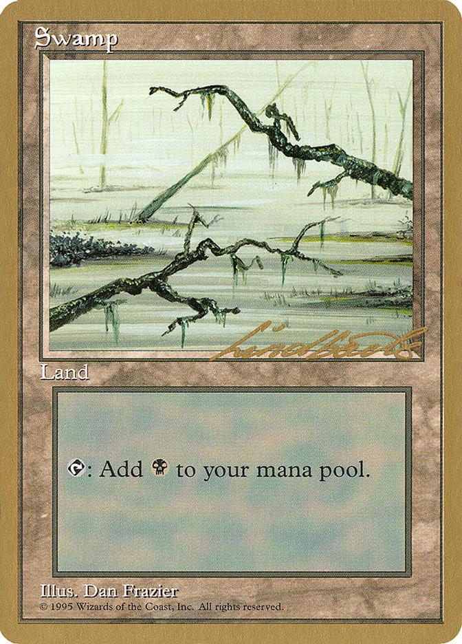 Swamp (ll371) (Leon Lindback) [Pro Tour Collector Set] - Trinity Hobby