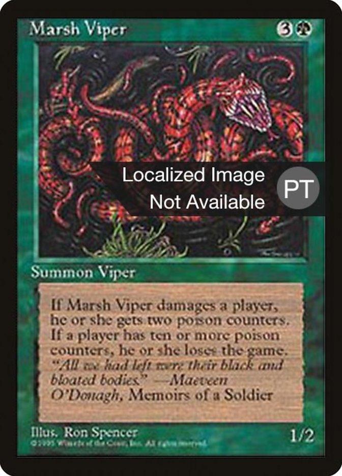 Marsh Viper [Fourth Edition (Foreign Black Border)] - Trinity Hobby