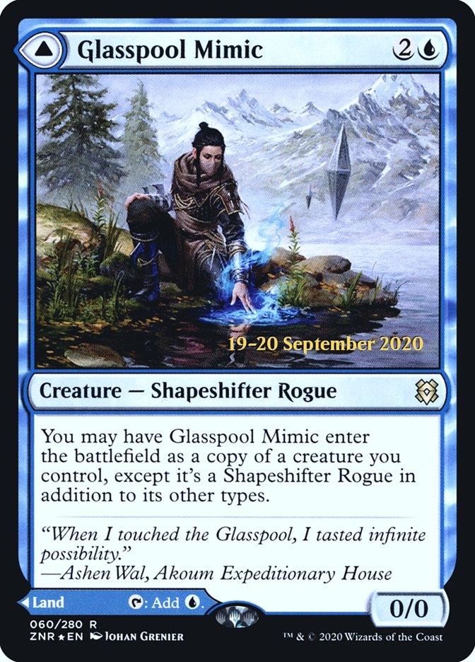Glasspool Mimic // Glasspool Shore [Zendikar Rising Prerelease Promos] - Trinity Hobby