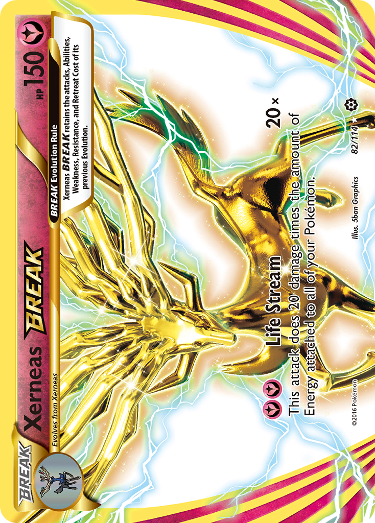 Xerneas BREAK (82/114) [XY: Steam Siege] - Trinity Hobby