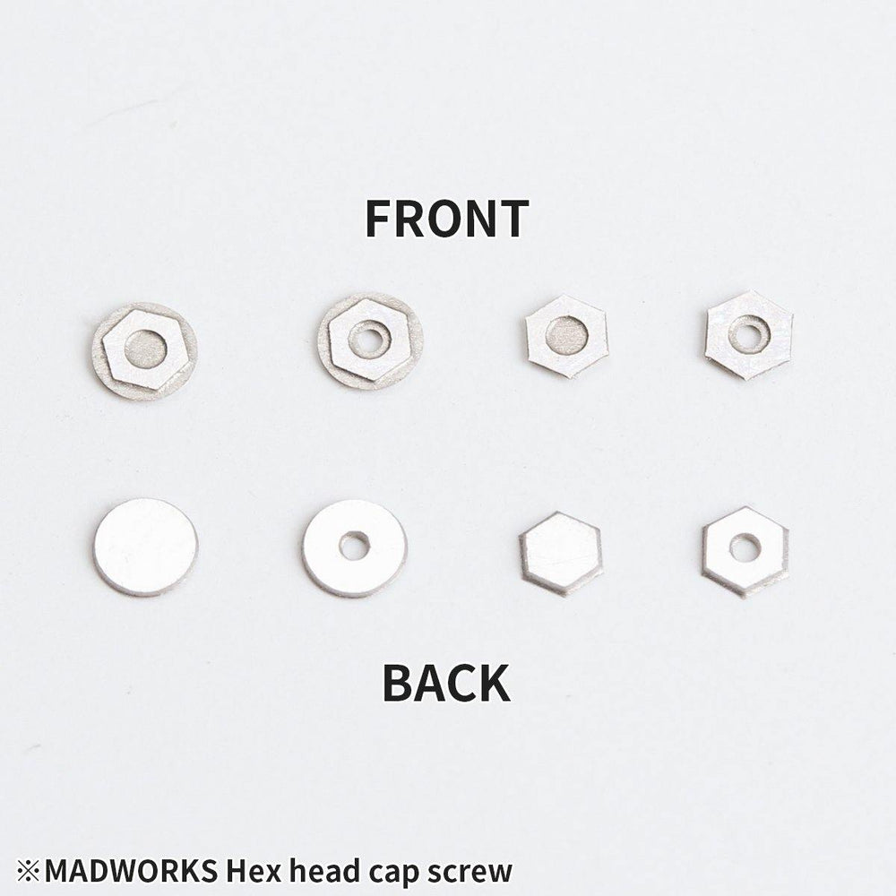 Madworks: MADWORKS MT16 NUTS AND BOLTS PHOTO-ETCHED 1.0-1.3MM - Trinity Hobby