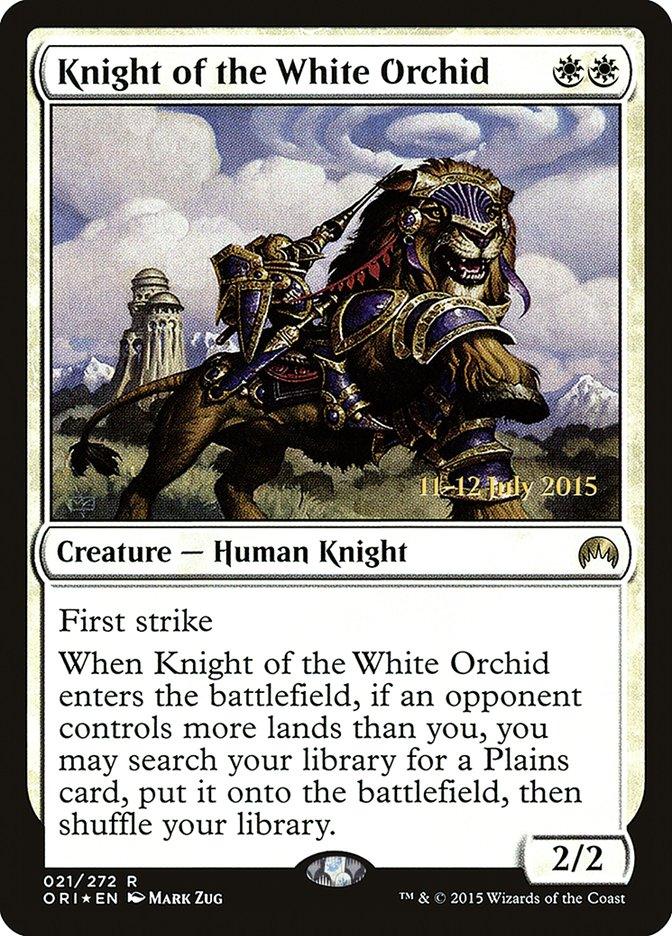 Knight of the White Orchid [Magic Origins Prerelease Promos] - Trinity Hobby