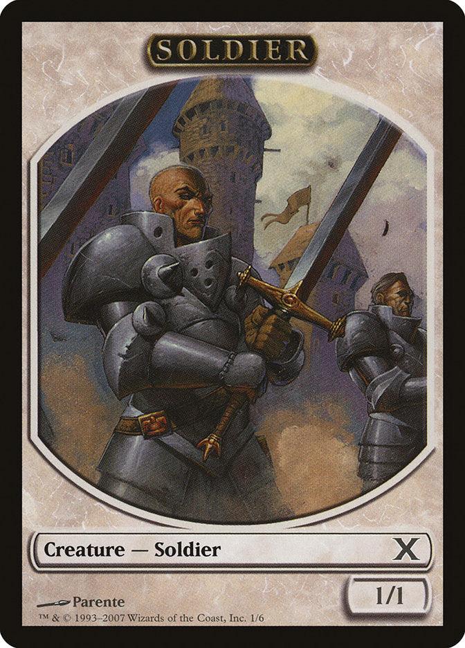 Soldier Token [Tenth Edition Tokens] - Trinity Hobby
