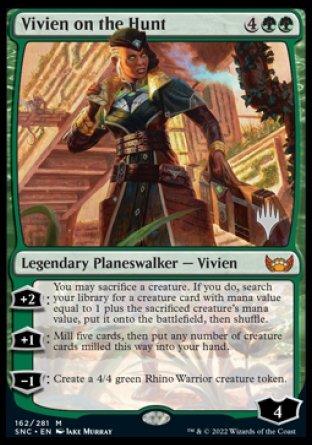 Vivien on the Hunt (Promo Pack) [Streets of New Capenna Promos] - Trinity Hobby