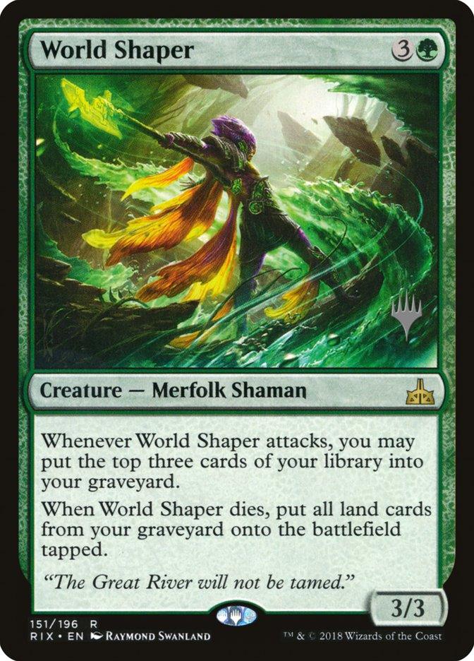 World Shaper (Promo Pack) [Rivals of Ixalan Promos] - Trinity Hobby