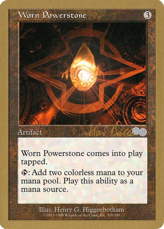 Worn Powerstone (Kai Budde) [World Championship Decks 1999] - Trinity Hobby