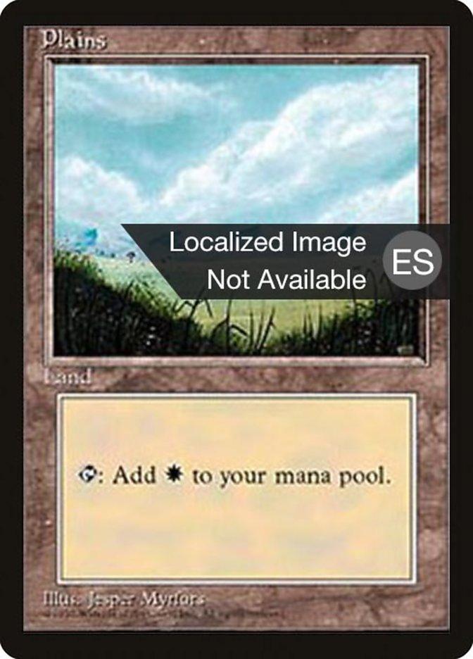 Plains (A) [Fourth Edition (Foreign Black Border)] - Trinity Hobby