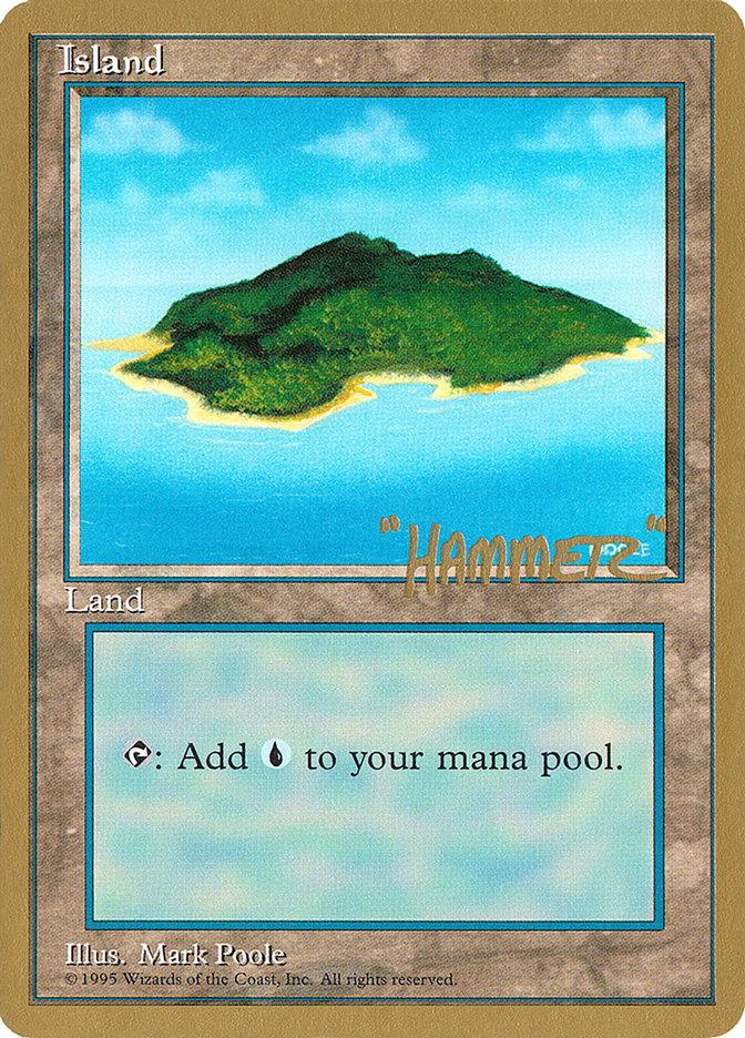 Island (shr367) (Shawn "Hammer" Regnier) [Pro Tour Collector Set] - Trinity Hobby