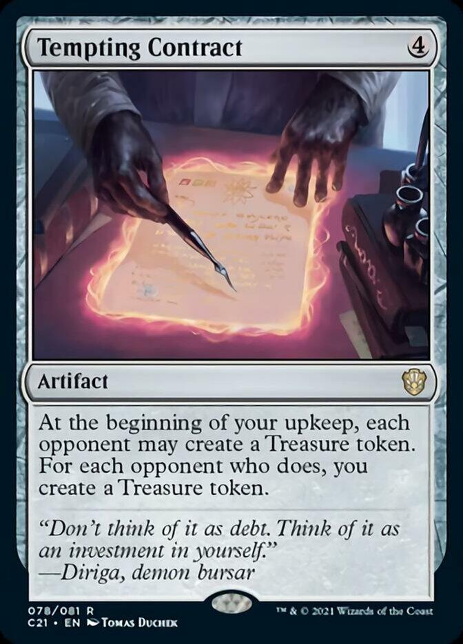 Tempting Contract [Commander 2021] - Trinity Hobby